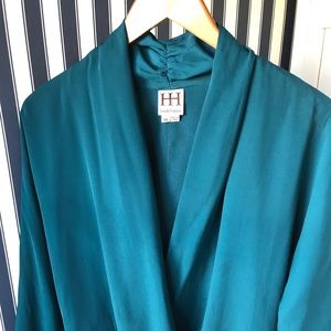 Stunning sleek silk Haute Hippie blouse